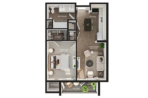 Floor plan A1
