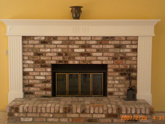 Formal  Living Room Chimney