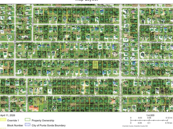 22497 ESPLANADE AVENUE LOT 26, PORT CHARLOTTE, FL 33954