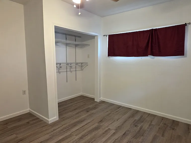 Master bedroom closet.