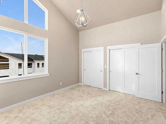 Master Bedroom with Cathedral Ceilings
