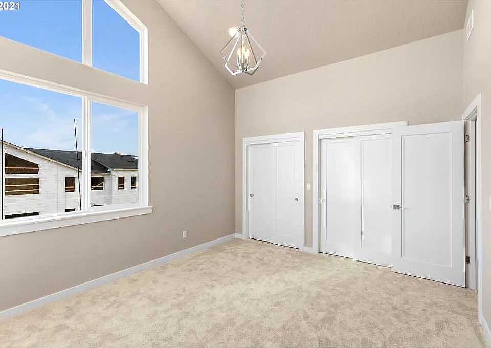 Master Bedroom with Cathedral Ceilings
