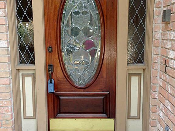 Welcome home! Beautiful front door to greet your guests.