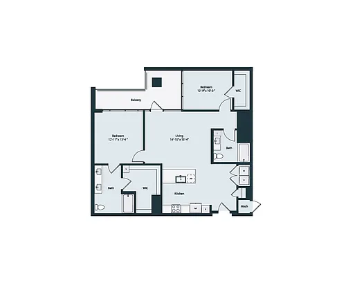 Floor plan B2-1 (TYPE A)