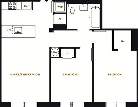 2nd image of 1007 Atlantic Ave APT 3E