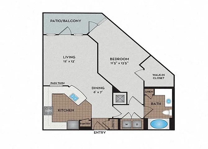 Floor plan Hudson