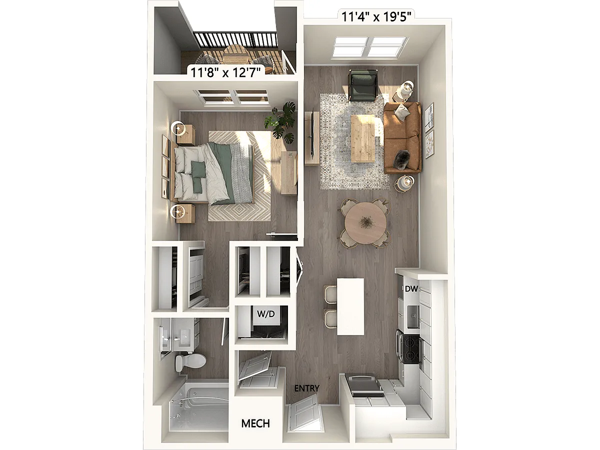 Floor plan A2-Finish1-705