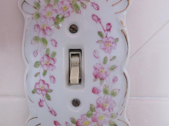 Bathroom light switch