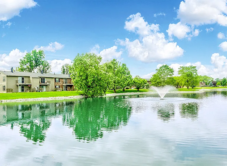 Tranquil Fishing Lake at Williamsburg on the Lake