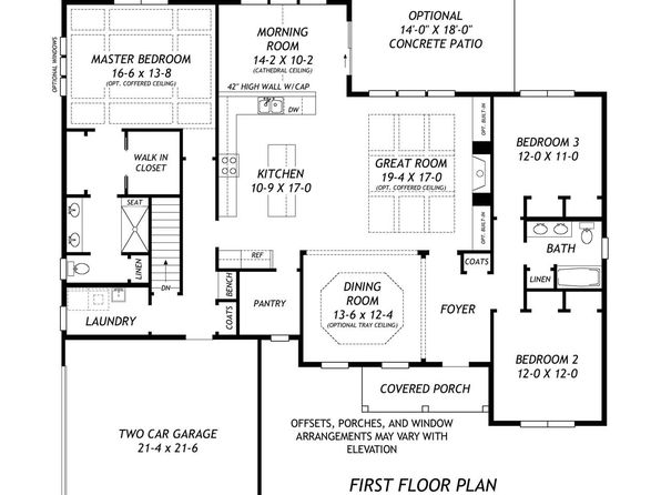 Hawthorn - Farmhouse Plan, Old Orchard at Stones Crossing