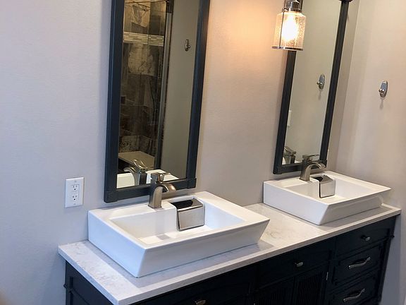 Custom master bathroom