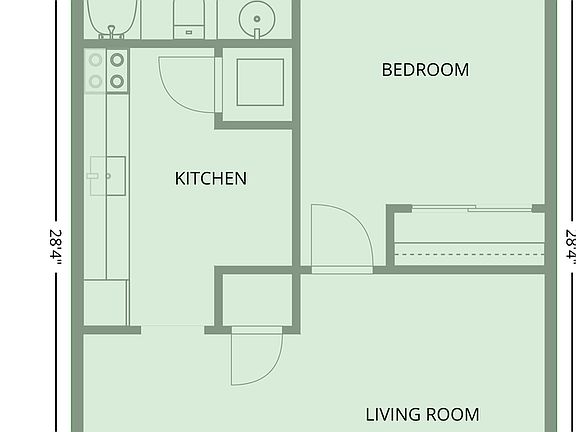 2nd image of 1017 W Washita St APT 2