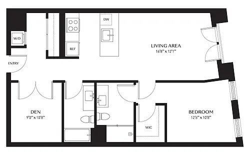 Floor plan A1D