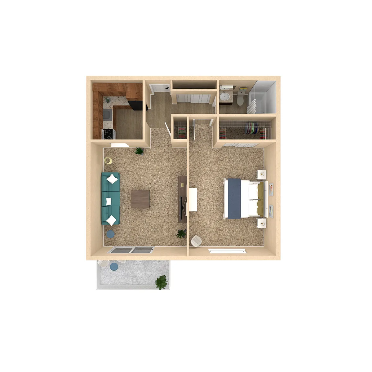 Floor plan Terrasa
