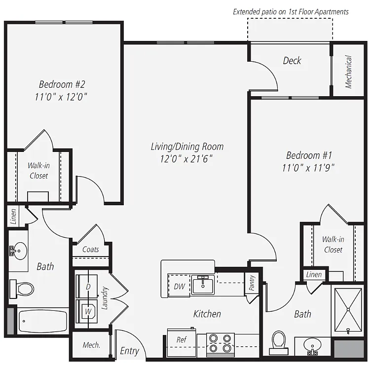 Floor plan B3