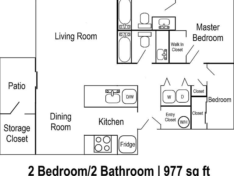 2x2 Floorplan