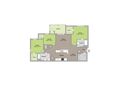 Floor plan THE BILTMORE