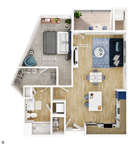 Floor plan The Emerson