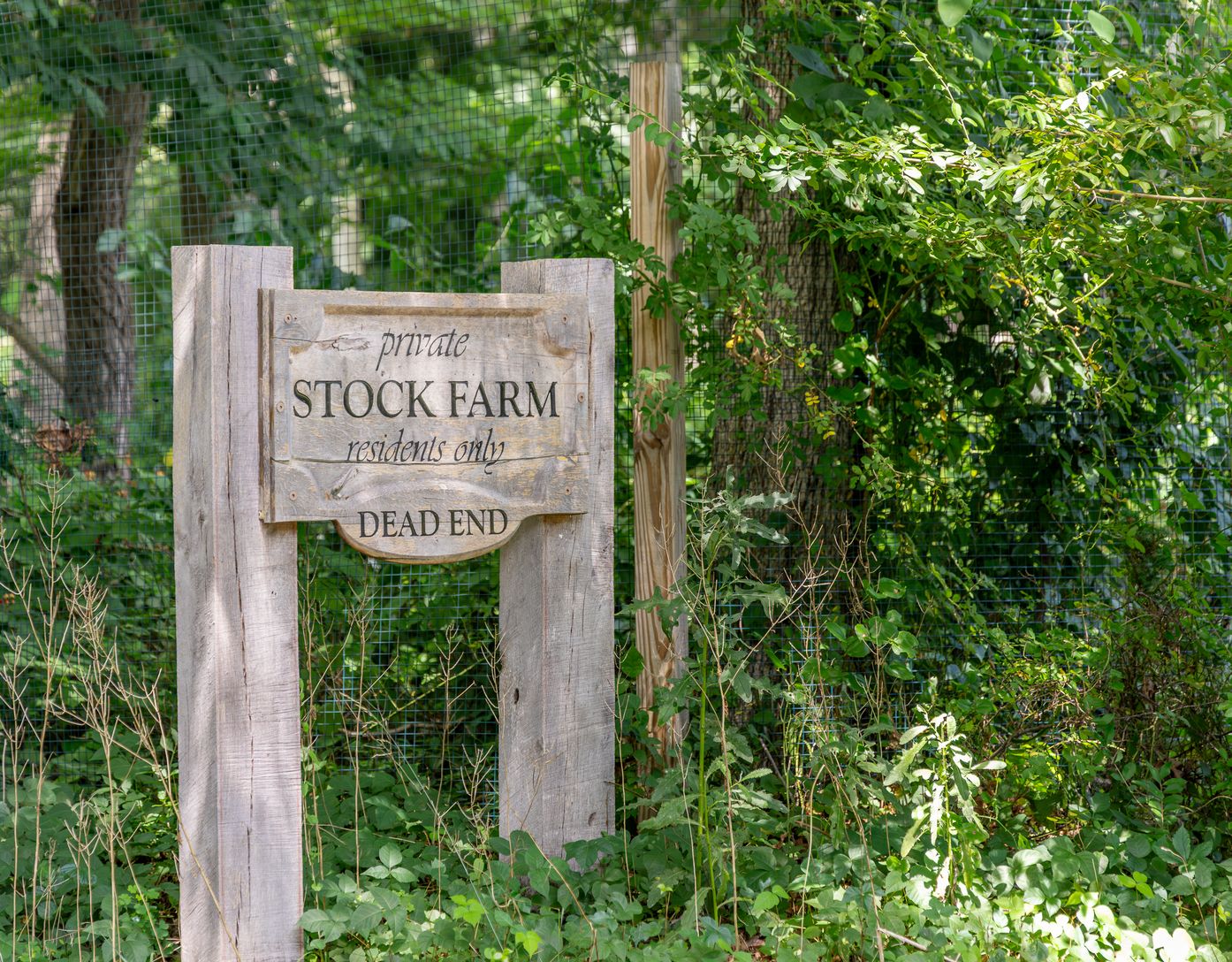 Stock Farm Private Road