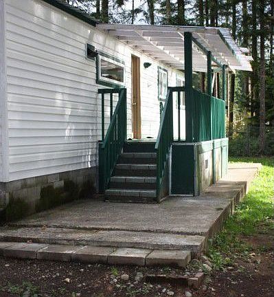 Covered Back Deck