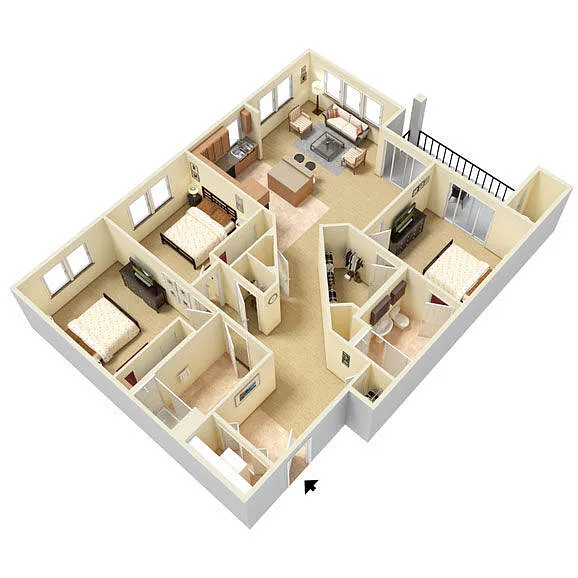 Floor plan C3