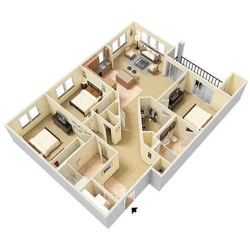 Floor plan C3