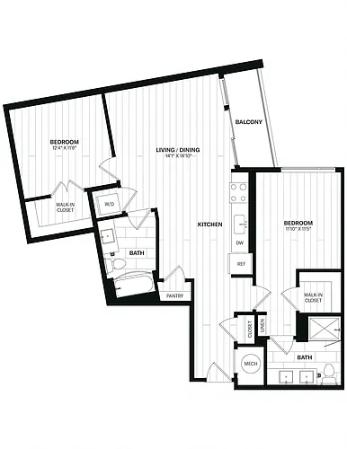 Floor plan B3