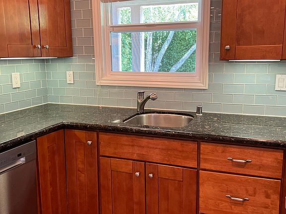 Kitchen with view to yard