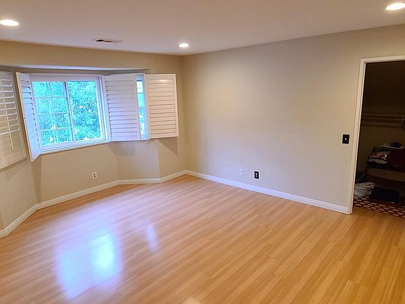 one of two bedrooms with it's own bath