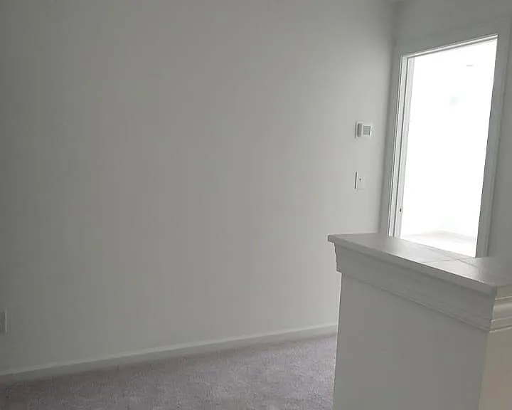 Master bedroom on the right side of the second floor hallway