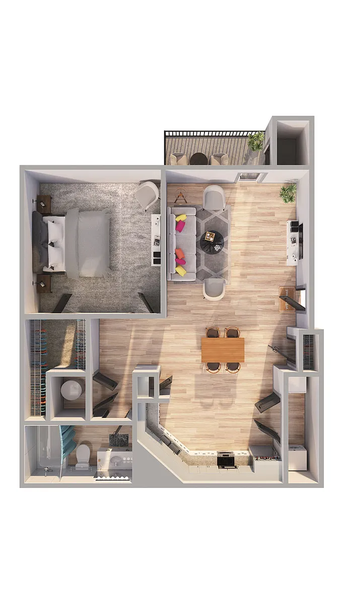 Floor plan A1-LC
