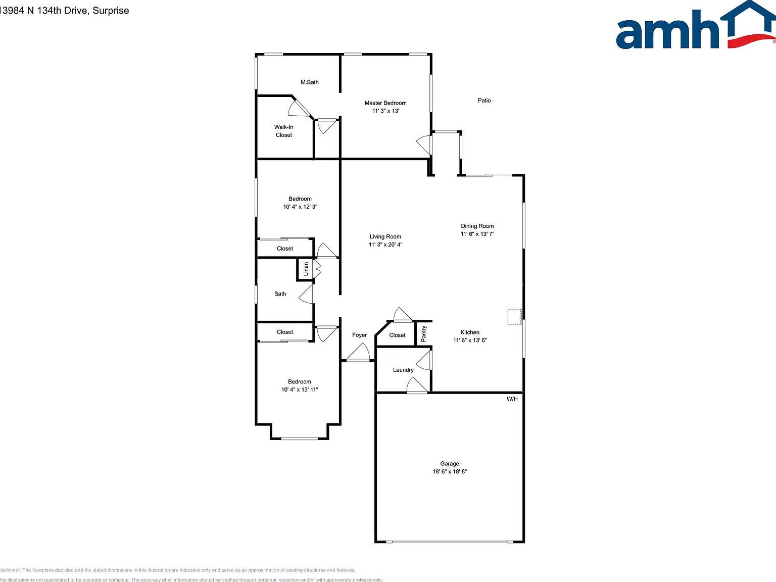 3 bed, 2.0 bath, 1412 sqft, $1,885 — Photo 2
