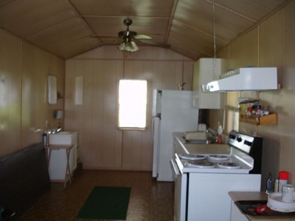 Includes stove and refrigerator