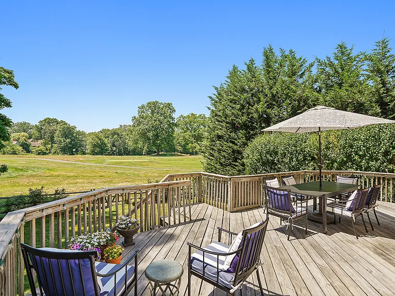 Rear Deck overlooking the Golf Course