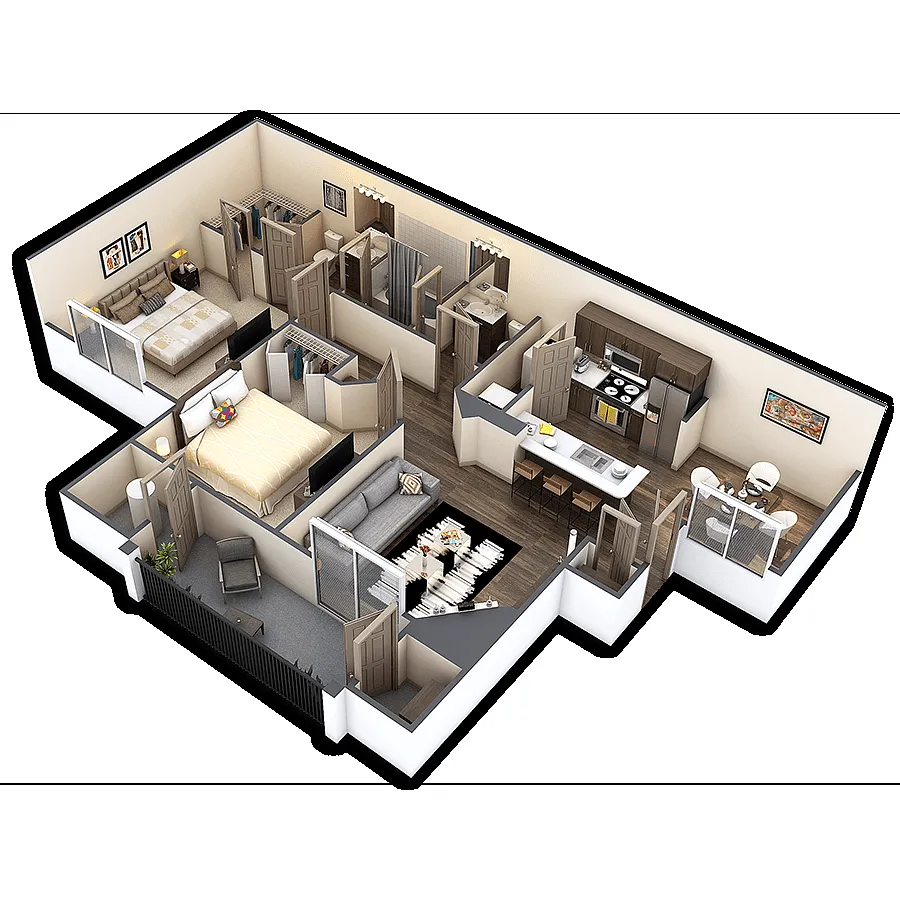 Floor plan Willow