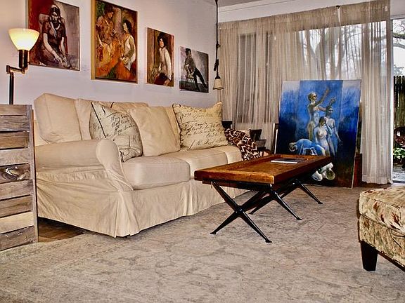 Living Room towards private patio