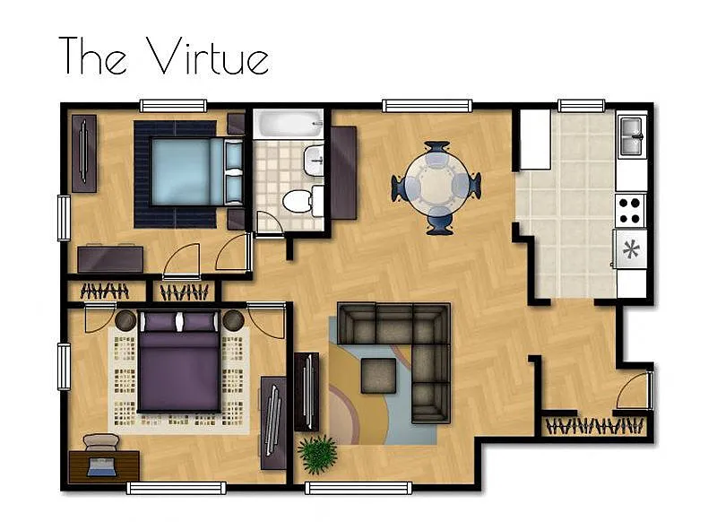 Floor plan The Virtue