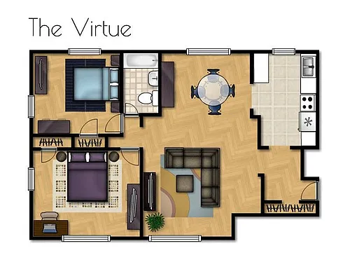 Floor plan The Virtue
