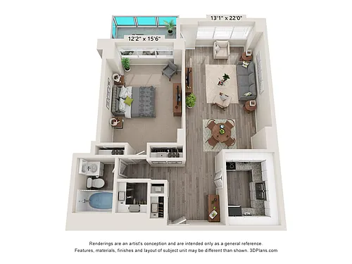 Floor plan La Salle