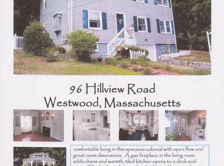 96 Hillview Rd, Westwood, MA 02090