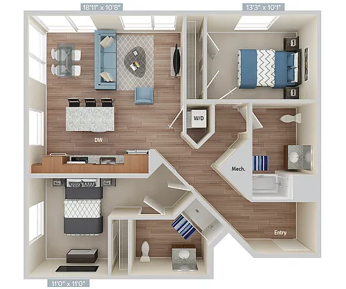 Floor plan 552