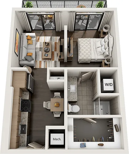 Floor plan E1