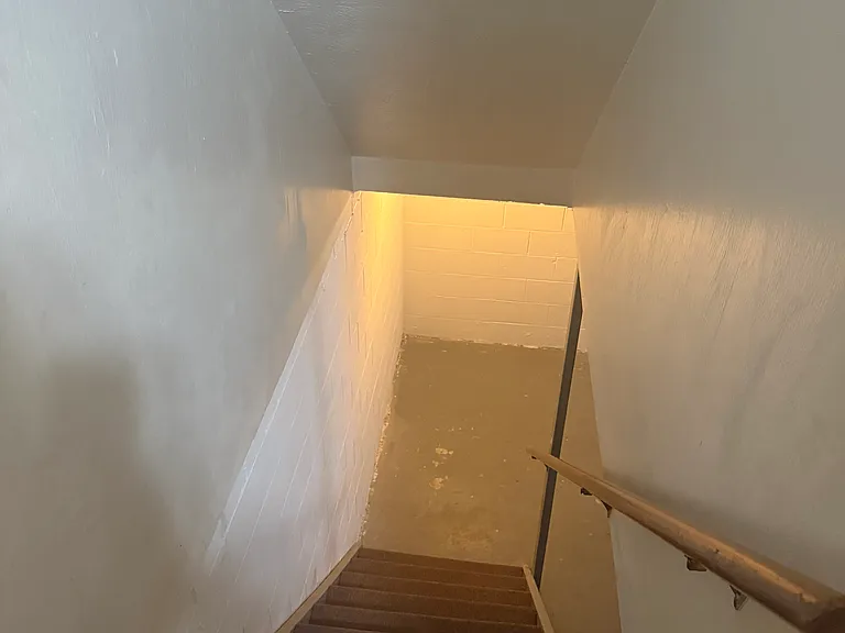 Basement off kitchen