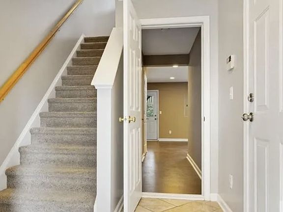 Entrance Foyer. Entrance to Flex Space and Garage.