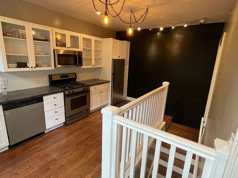 Chalkboard wall