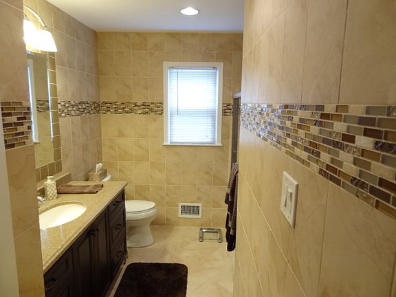 New, Full Tile Main Bath