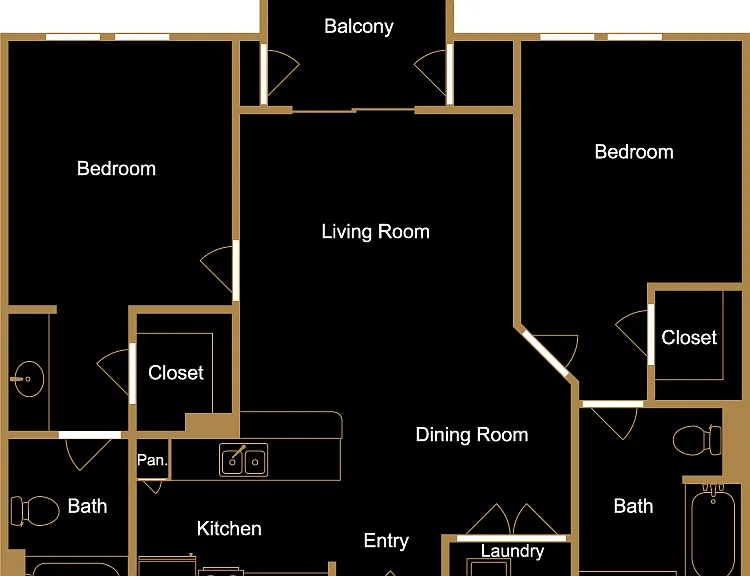 Plan CL Floorplan Diagram