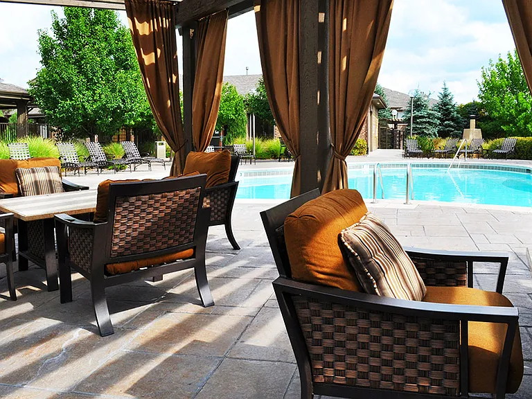 Poolside Cabanas