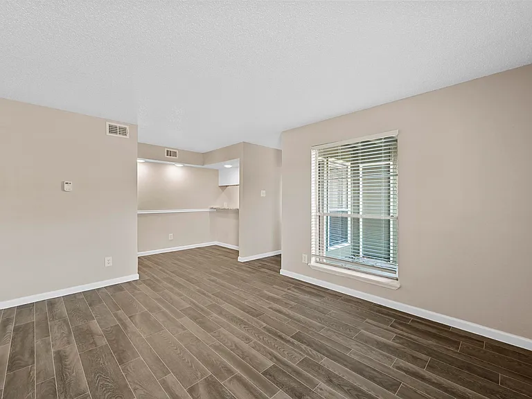 Open layout living room/ Dining area