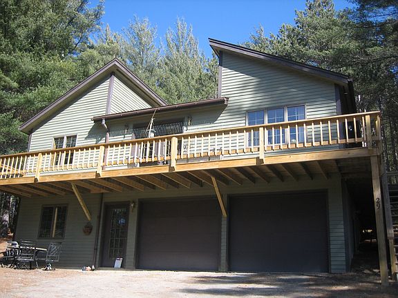 Sun on the new deck.